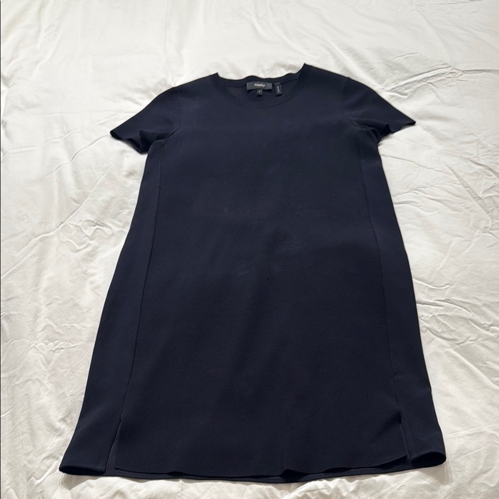 Theory Navy Mini Dress